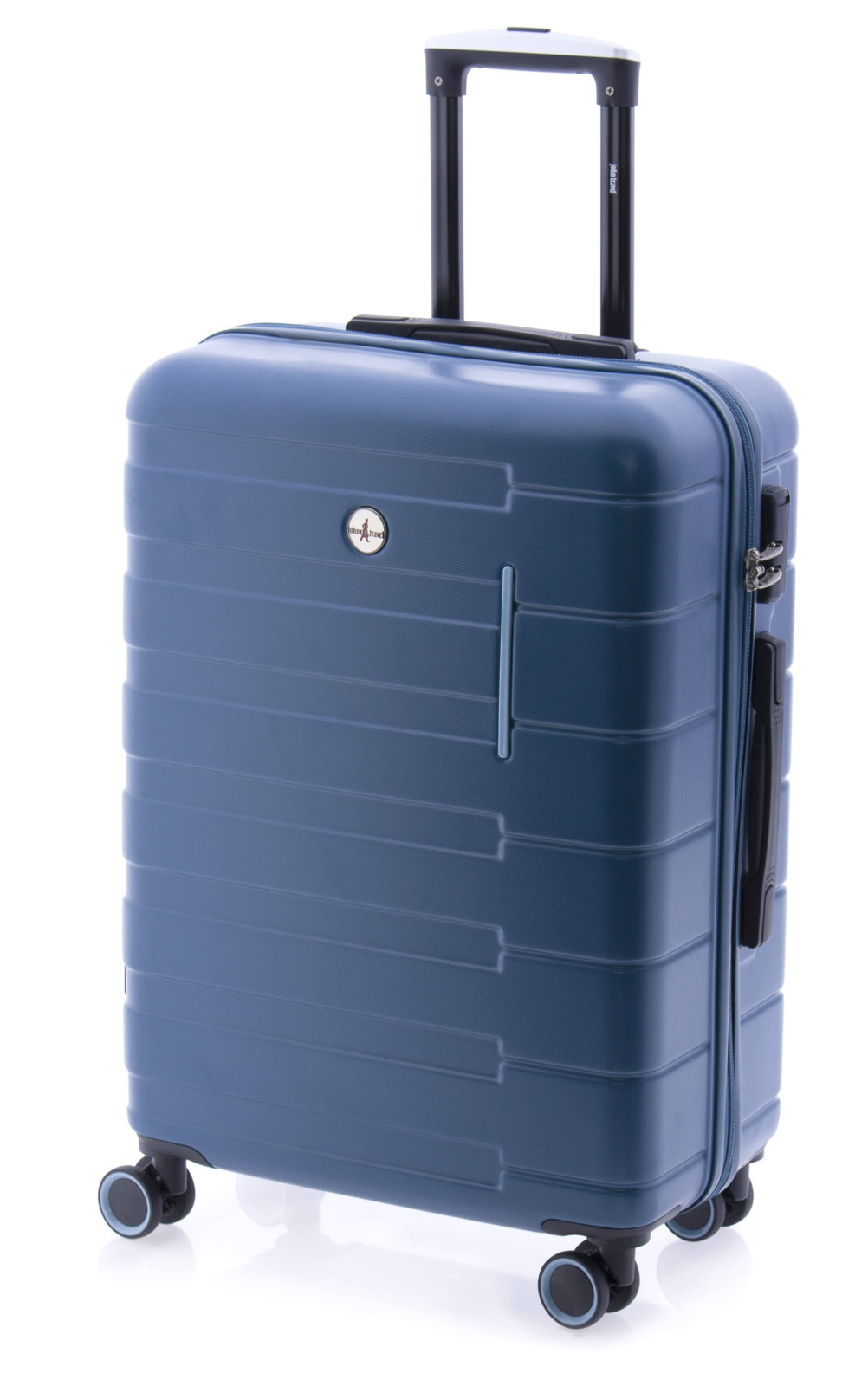 Cestovní kufr John Travel Marshal 4w M 6011-01 69 L petrolejová