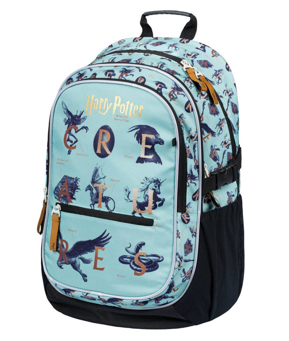 BAAGL Školní batoh Harry Potter Fantastická zvířata A-31399 25 L modrá