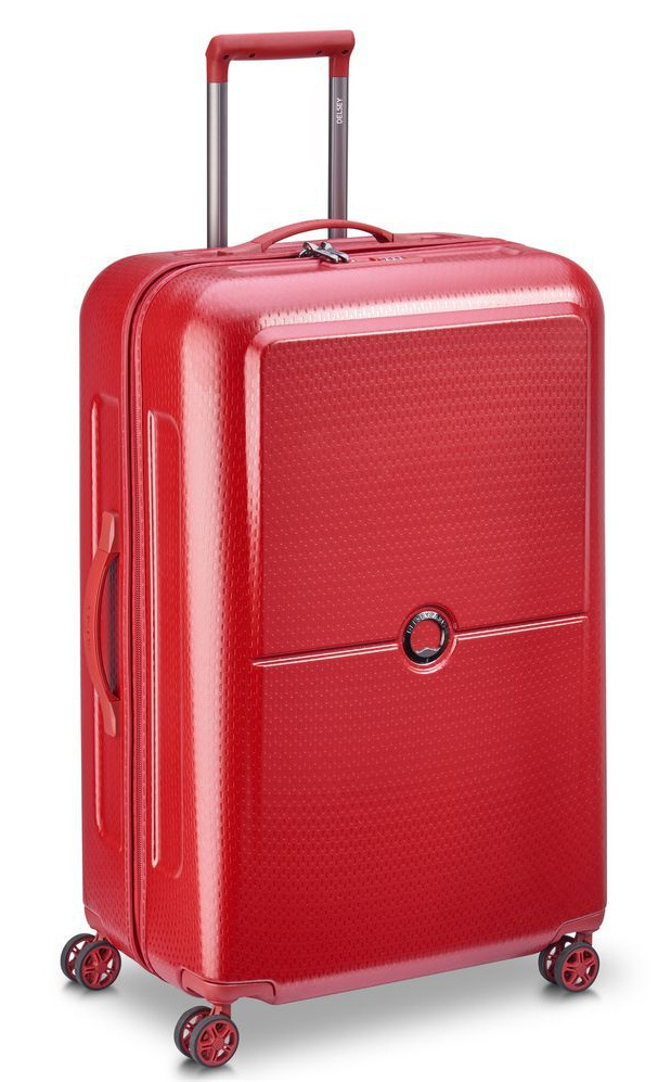 Cestovní kufr Delsey Turenne 75 1621821-04 90 L červená