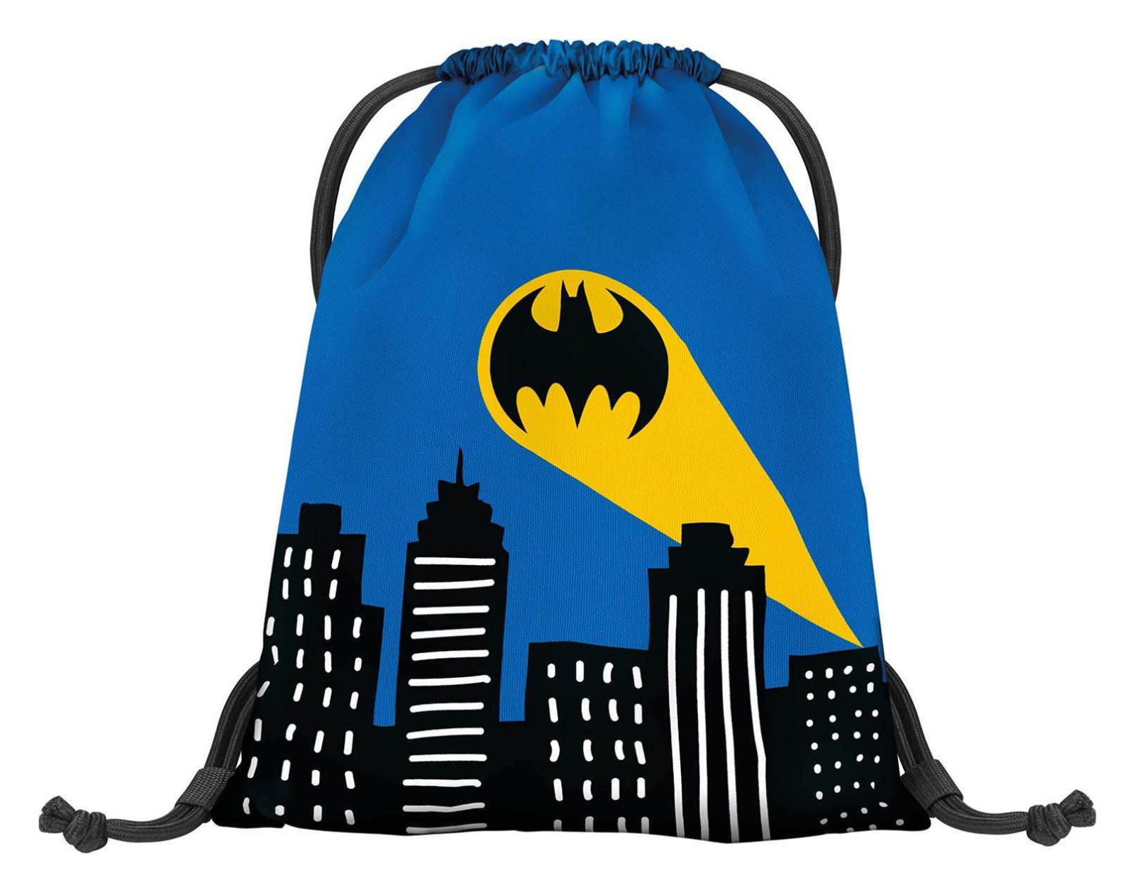 BAAGL Předškolní sáček Batman A-31435 1,5 L modrá