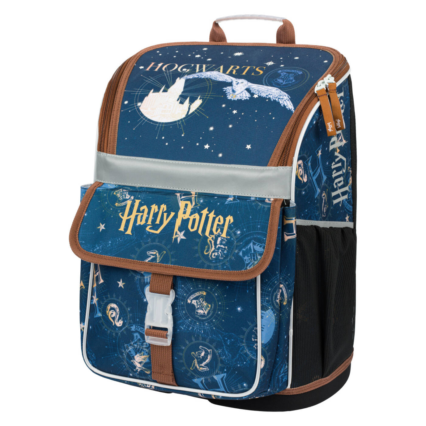 BAAGL Školní aktovka Zippy Harry Potter Bradavice A-31392 18 L modrá