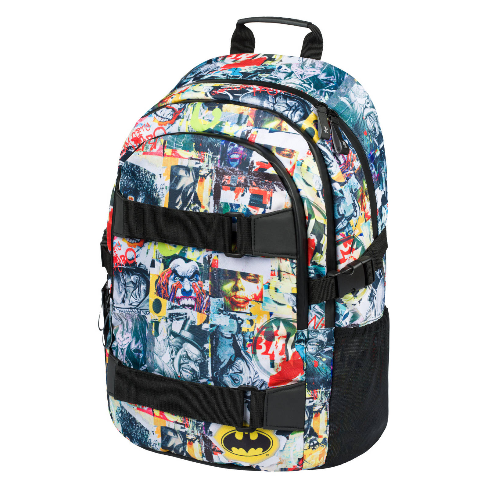 BAAGL Školní batoh Skate Batman Komiks A-31422 25 L vícebarevná