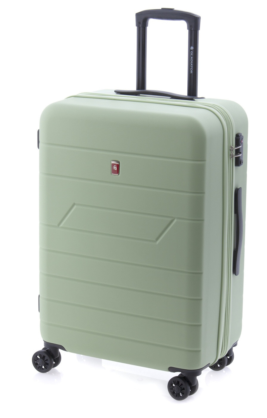 Cestovní kufr Gladiator Mambo 4w M 4311-02 63 L zelená