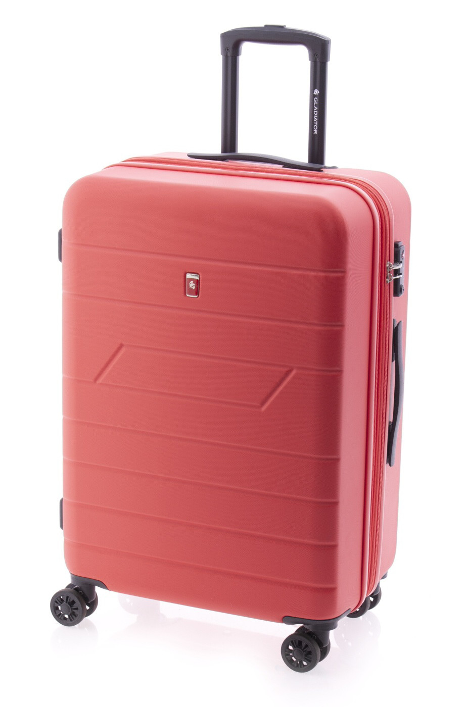 Cestovní kufr Gladiator Mambo 4w M 4311-03 63 L červená