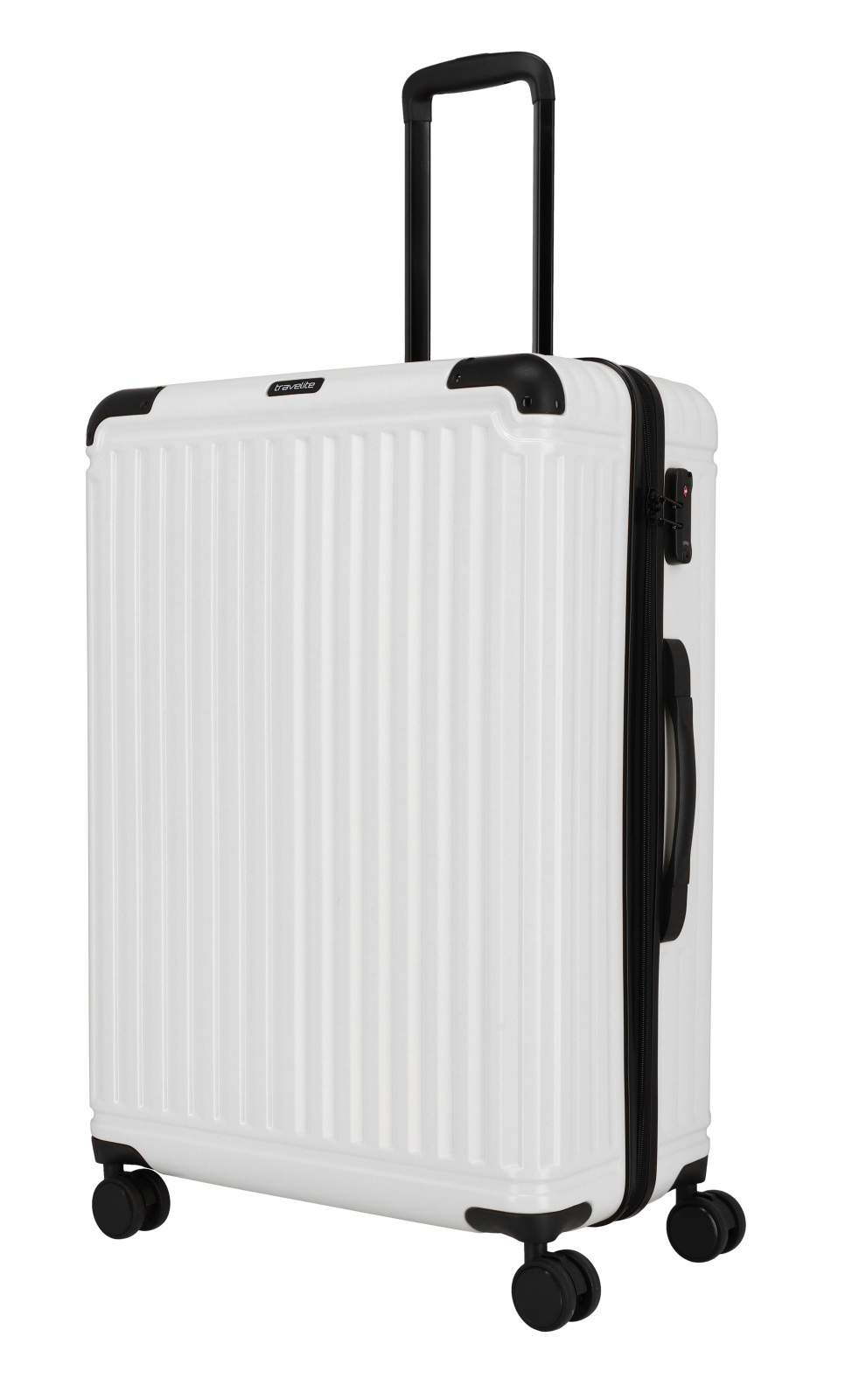 Cestovní kufr Travelite Cruise 4W L 72649-30 100 L bílá