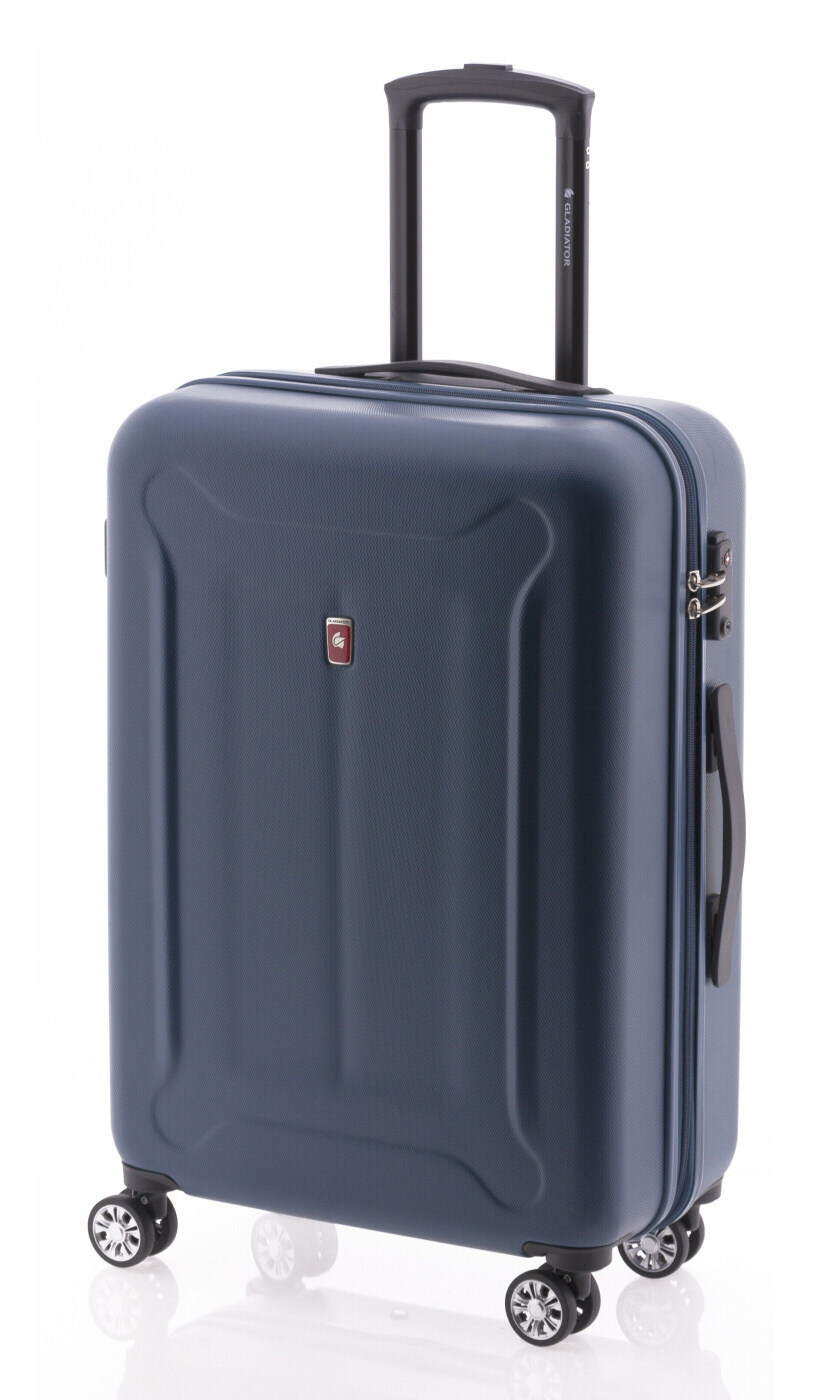 Cestovní kufr Gladiator Beetle 4W M 4811-00 63 L modrá