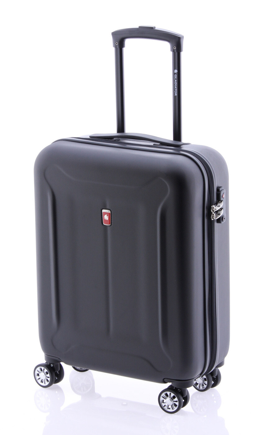 Cestovní kufr Gladiator Beetle 4W S 4810-04 34 L černá