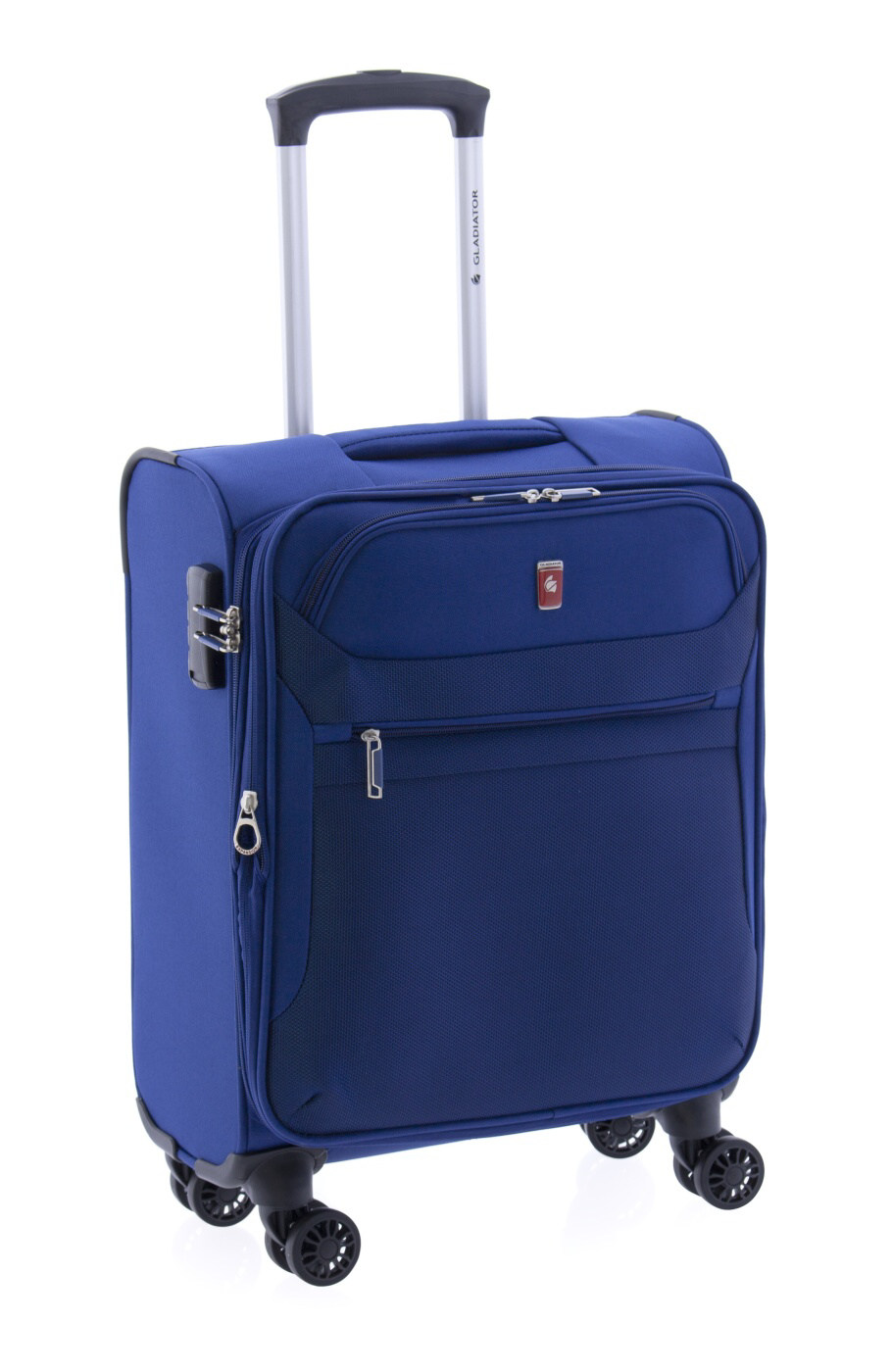Cestovní kufr Gladiator 3D 4w S 2010-00 36 L modrá