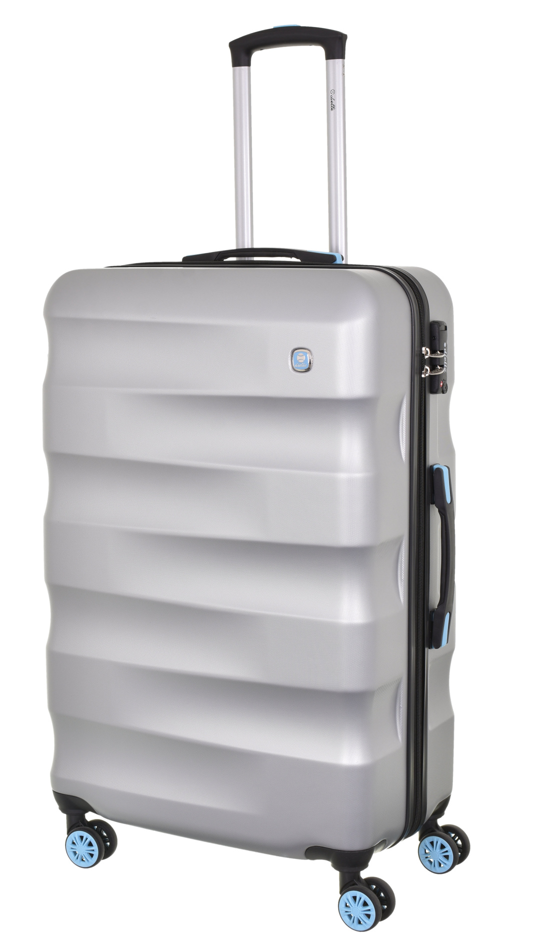 Cestovní kufr Dielle Wave 4W L 150-70-13 85 L stříbrná