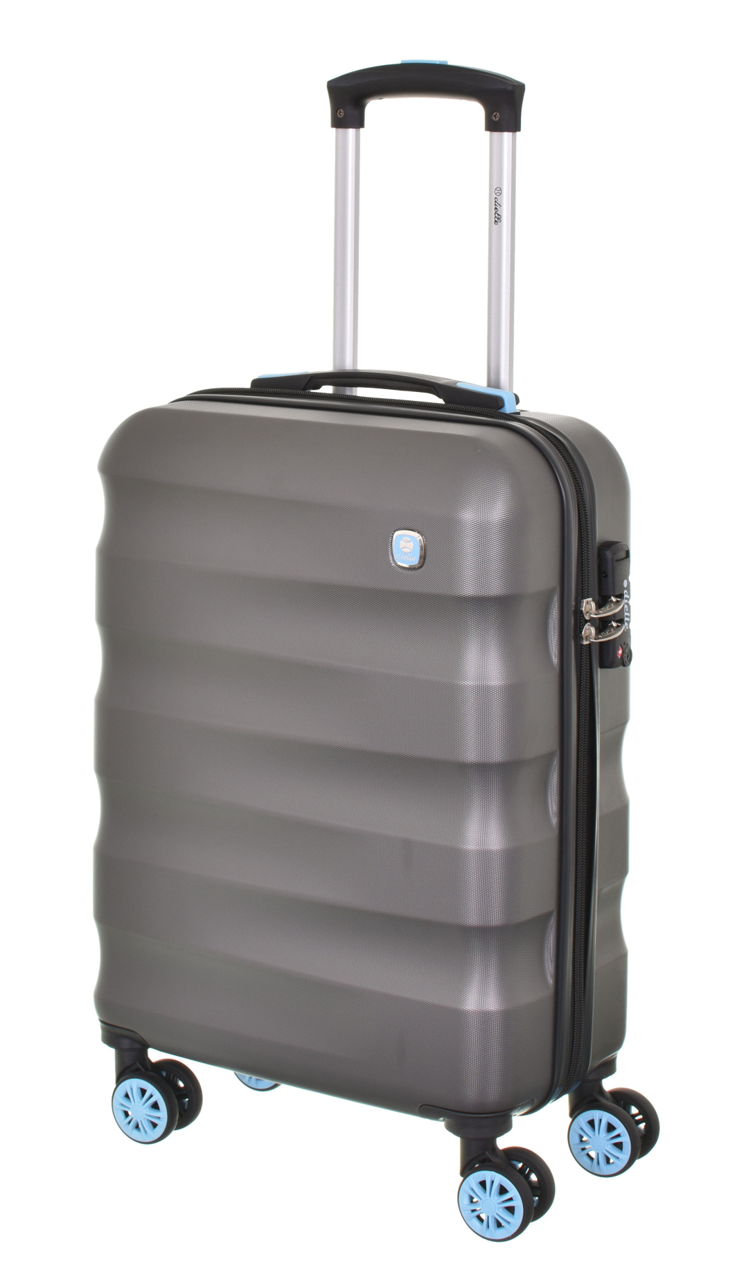 Cestovní kufr Dielle Wave 4W S 150-55-23 30 L antracitová