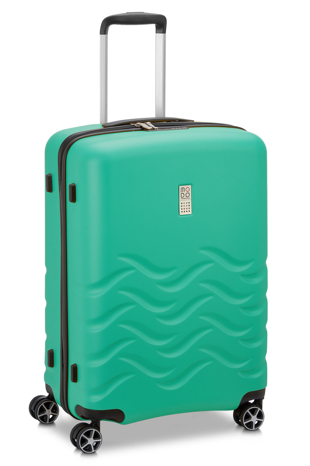 Cestovní kufr Modo by Roncato Shine M 423622-67 72 L zelená