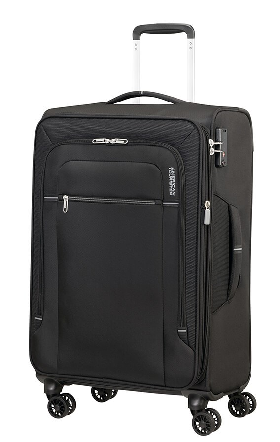 American Tourister Crosstrack SPINNER 67/24 TSA EXP Black/Grey MA3003-19 71,5 L černá