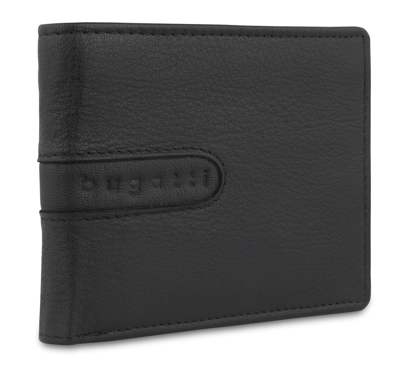 Pánská peněženka Bugatti Bomba button 491353-01 černá