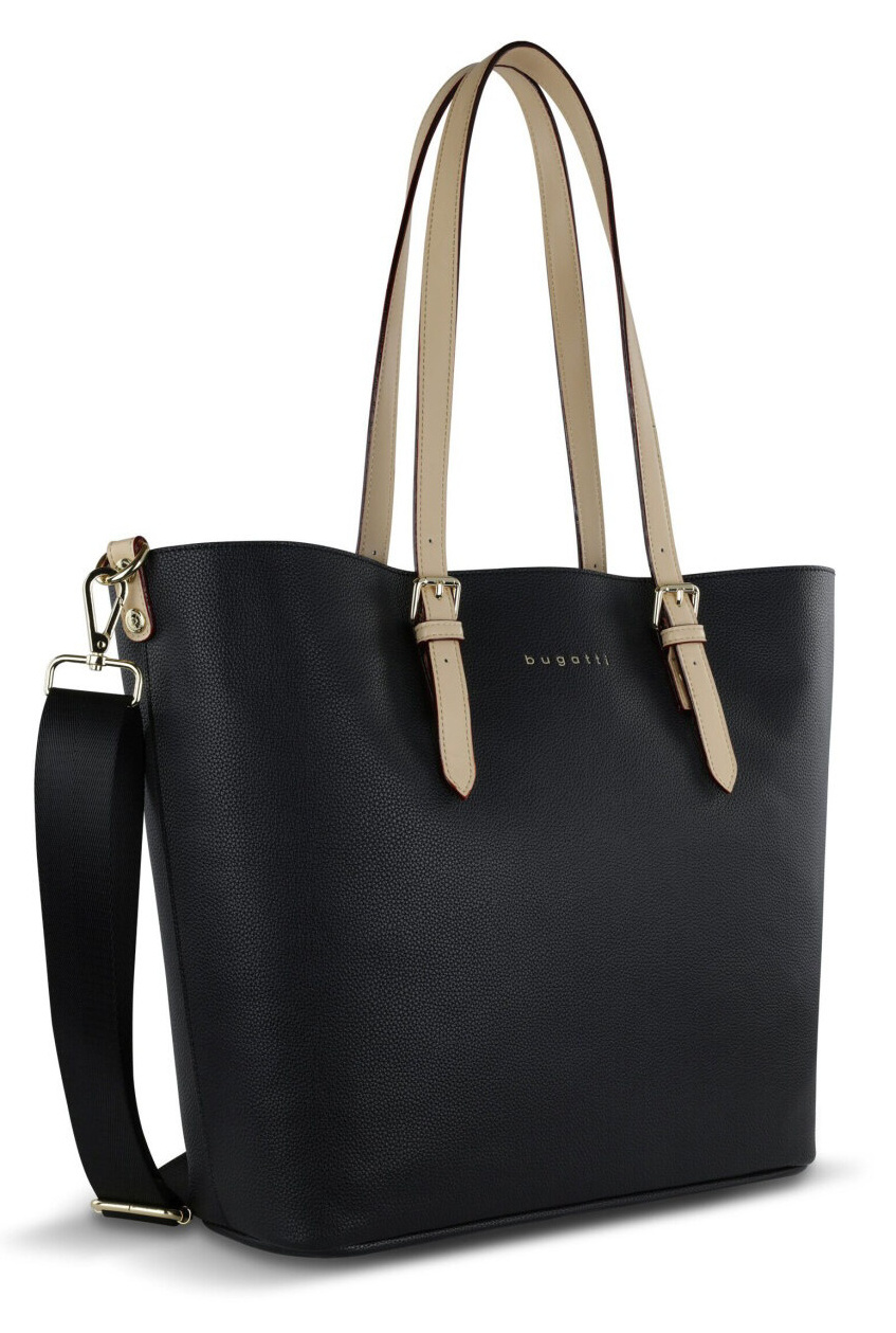 Dámská kabelka Bugatti ELLA Shopper L 493625-01 18 L černá