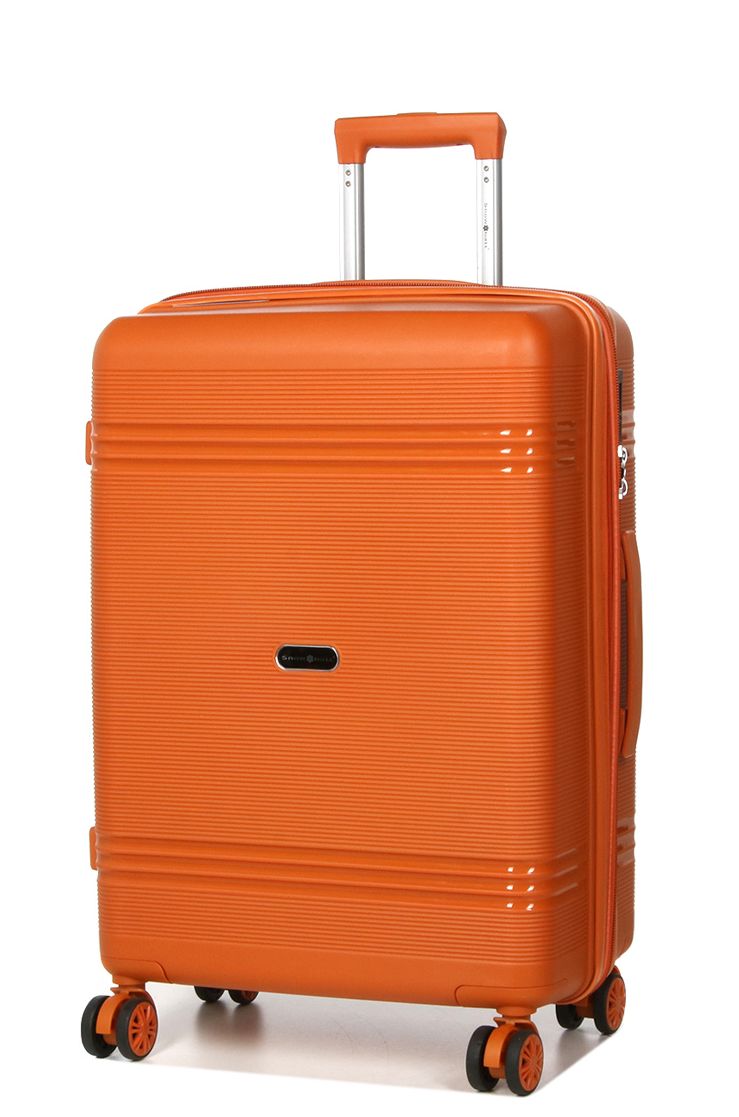 Cestovní kufr Snowball 4W M 21204-66-10 66 L oranžová