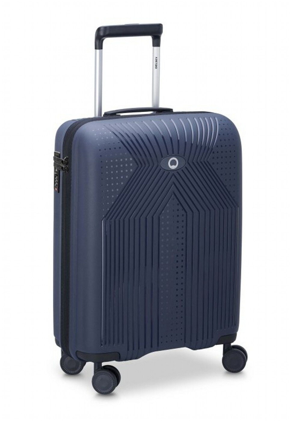 Cestovní kufr Delsey Ordener slim 55 3846803-02 35 L modrá