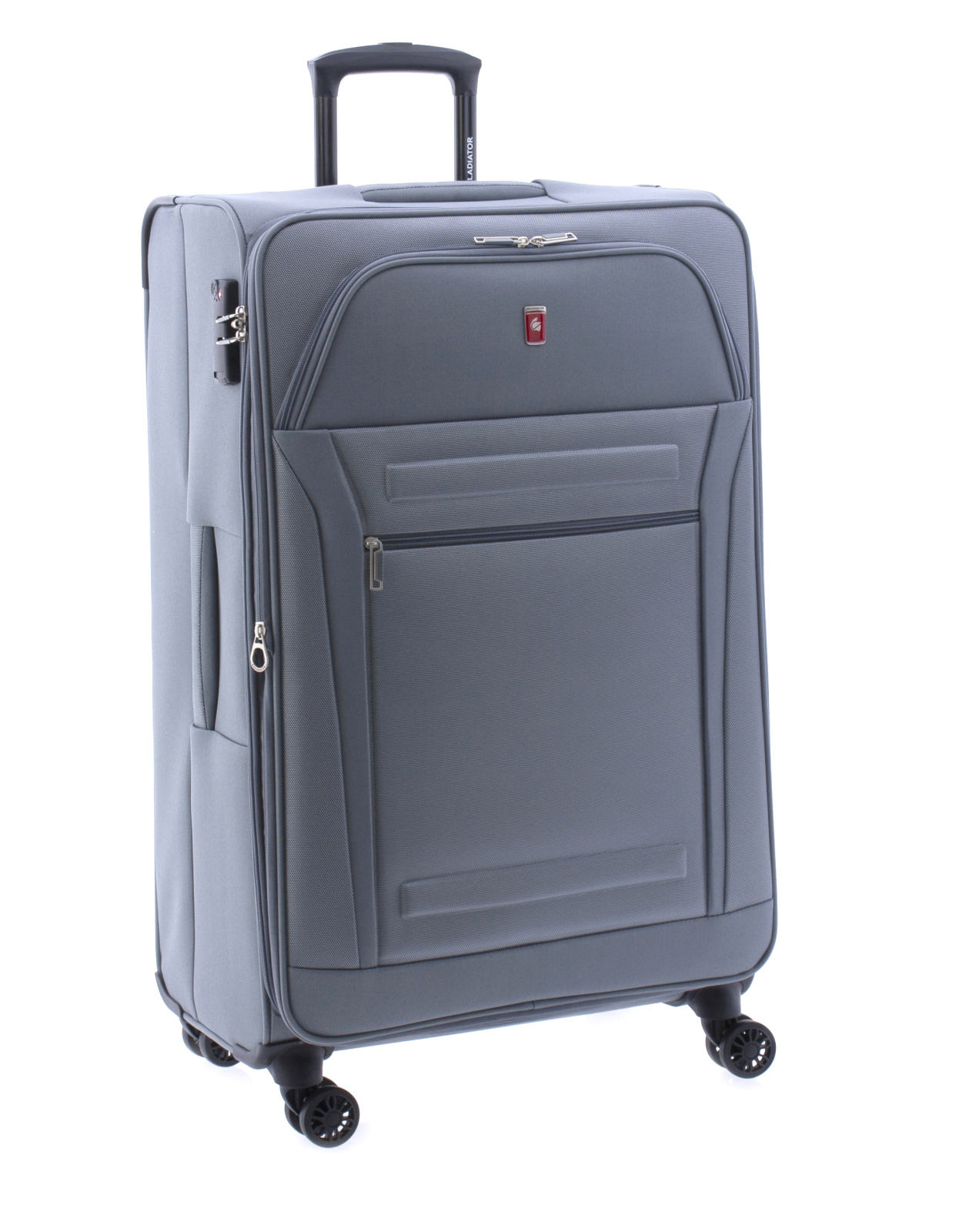 Cestovní kufr Gladiator Siroco 4w L 1012-08 100 L šedá