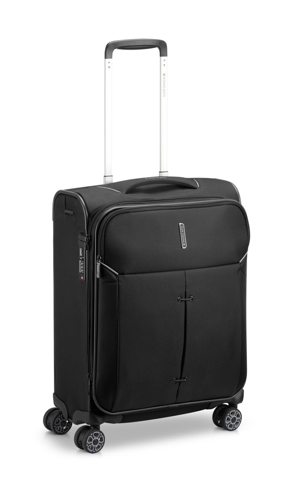 Cestovní kufr Roncato IRONIK S 415303-01 40 L černá
