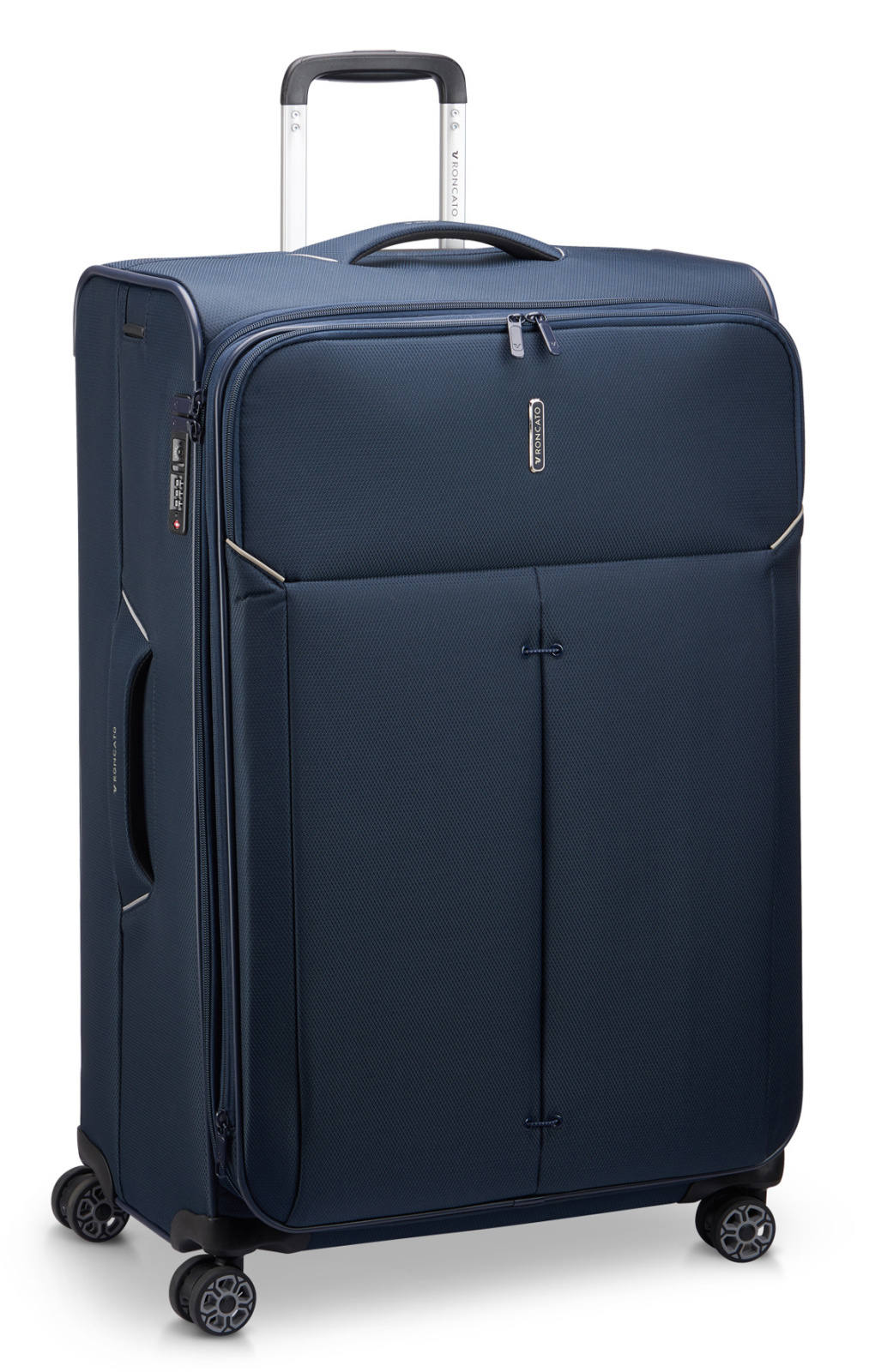 Cestovní kufr Roncato IRONIK L 415301-23 102 L modrá