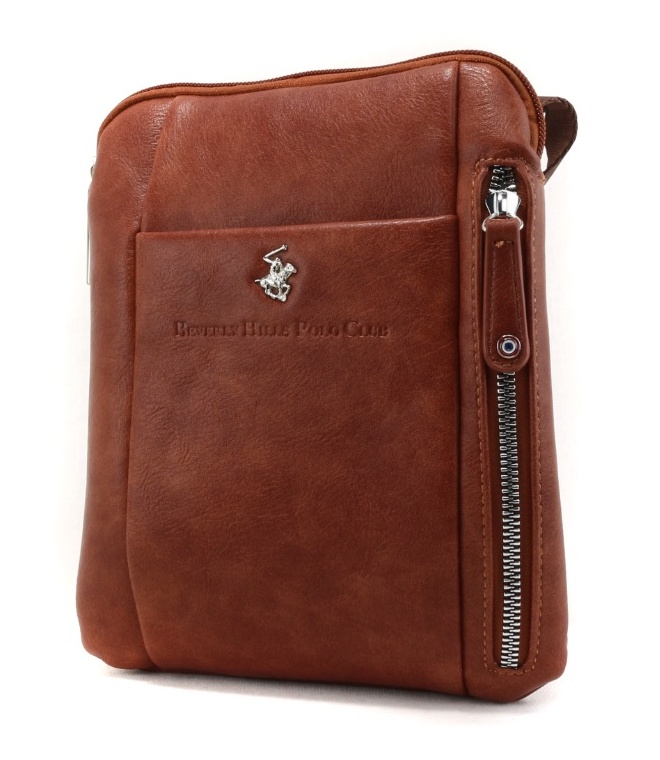 Beverly Hills Polo Club Taška crossbody BHPC BH-8451-65 2 L hnědá