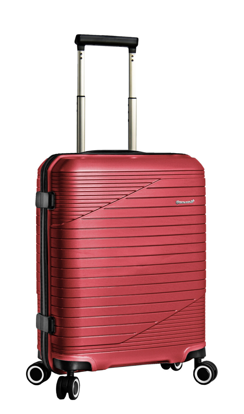 Cestovní kufr Snowball lines 4W S 24103-56-02 35 L červená