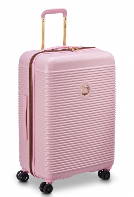 Cestovní kufr Delsey Freestyle M 3859810-09 70 L růžová