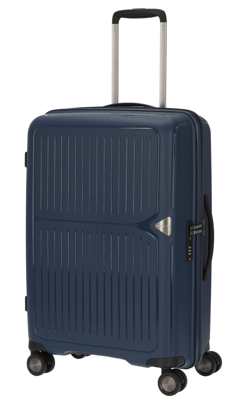 Cestovní kufr March Ready to go M 2366-66-74 65 L modrá