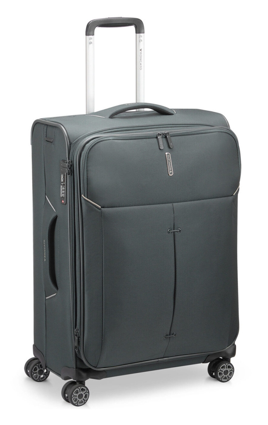 Cestovní kufr Roncato IRONIK M 415302-22 65 L antracitová