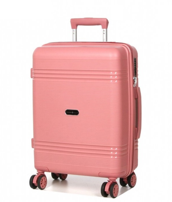 Cestovní kufr Snowball 4W SX RW 21204-49-25 28 L růžová