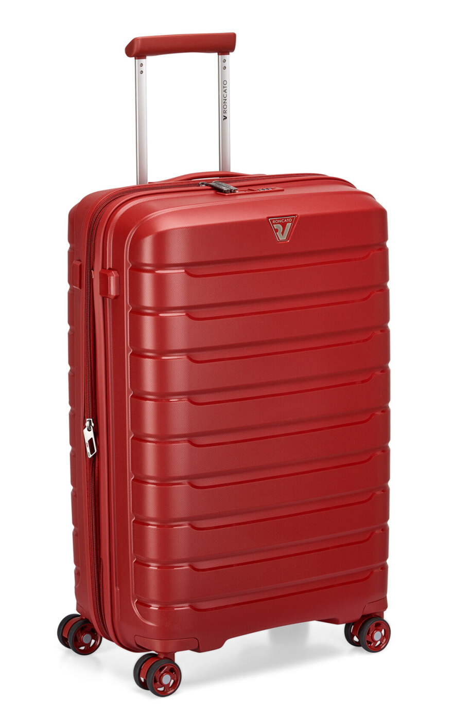 Cestovní kufr Roncato Butterfly M 418182-09 73 L červená