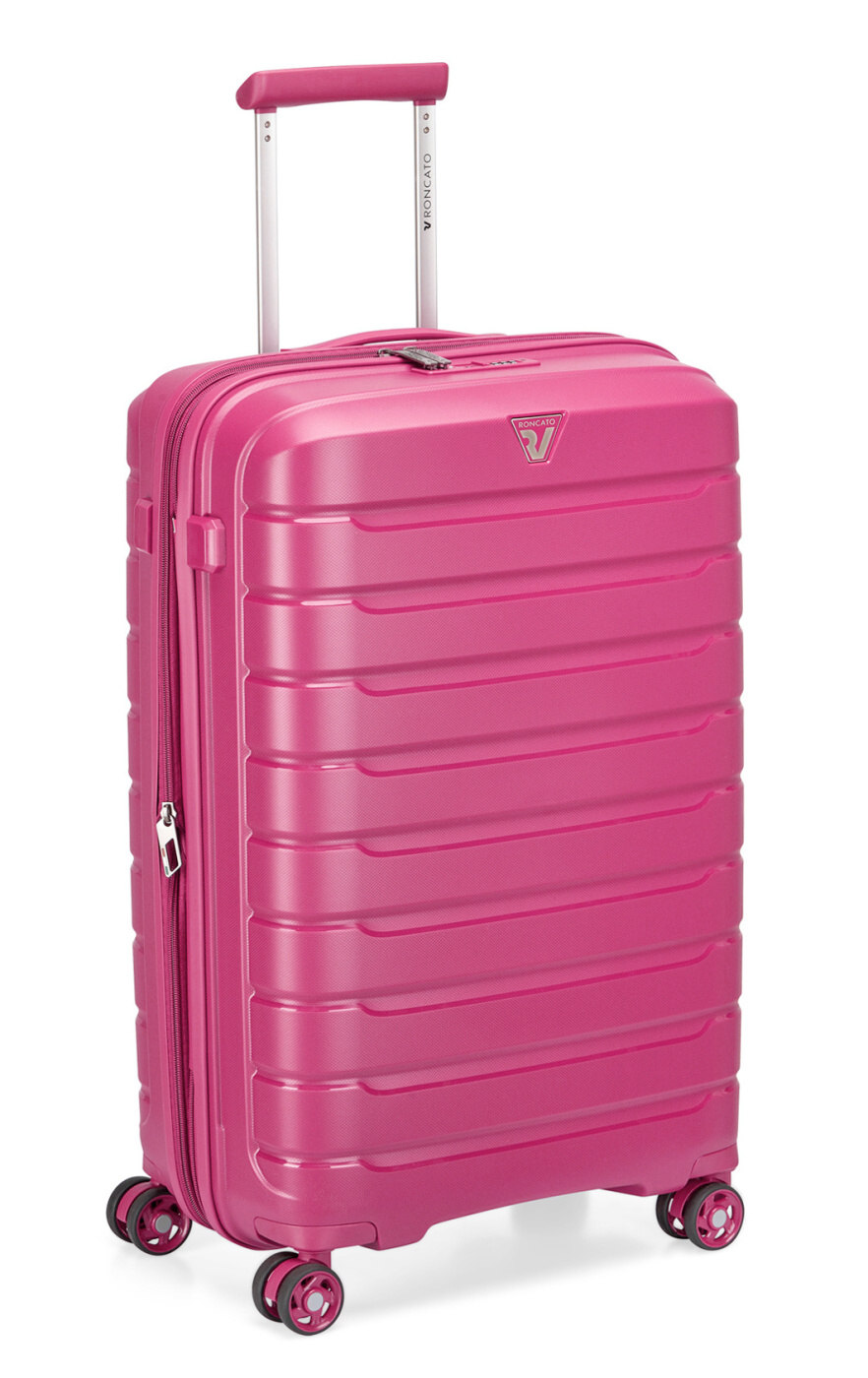Cestovní kufr Roncato Butterfly M 418182-39 73 L růžová