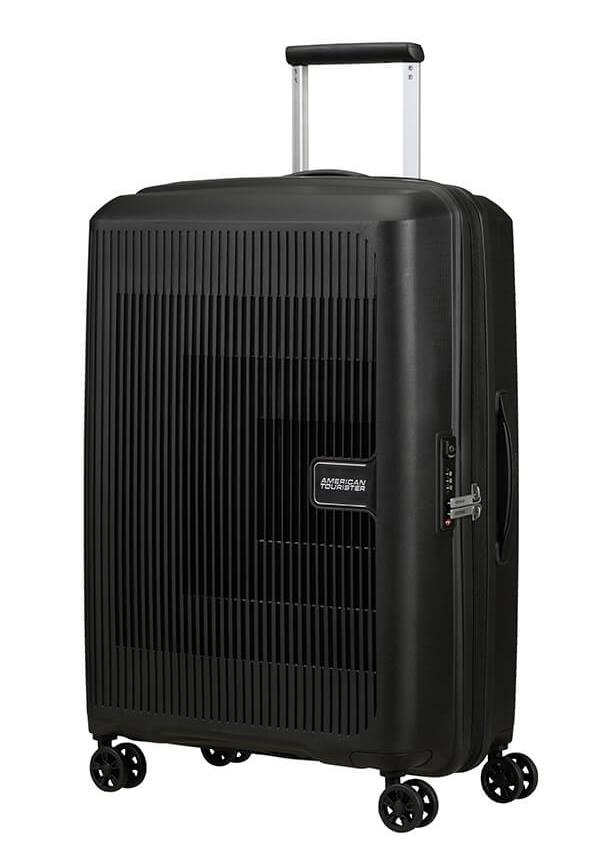 American Tourister AEROSTEP SPINNER 68 EXP Black MD8002-09 66,5 L černá