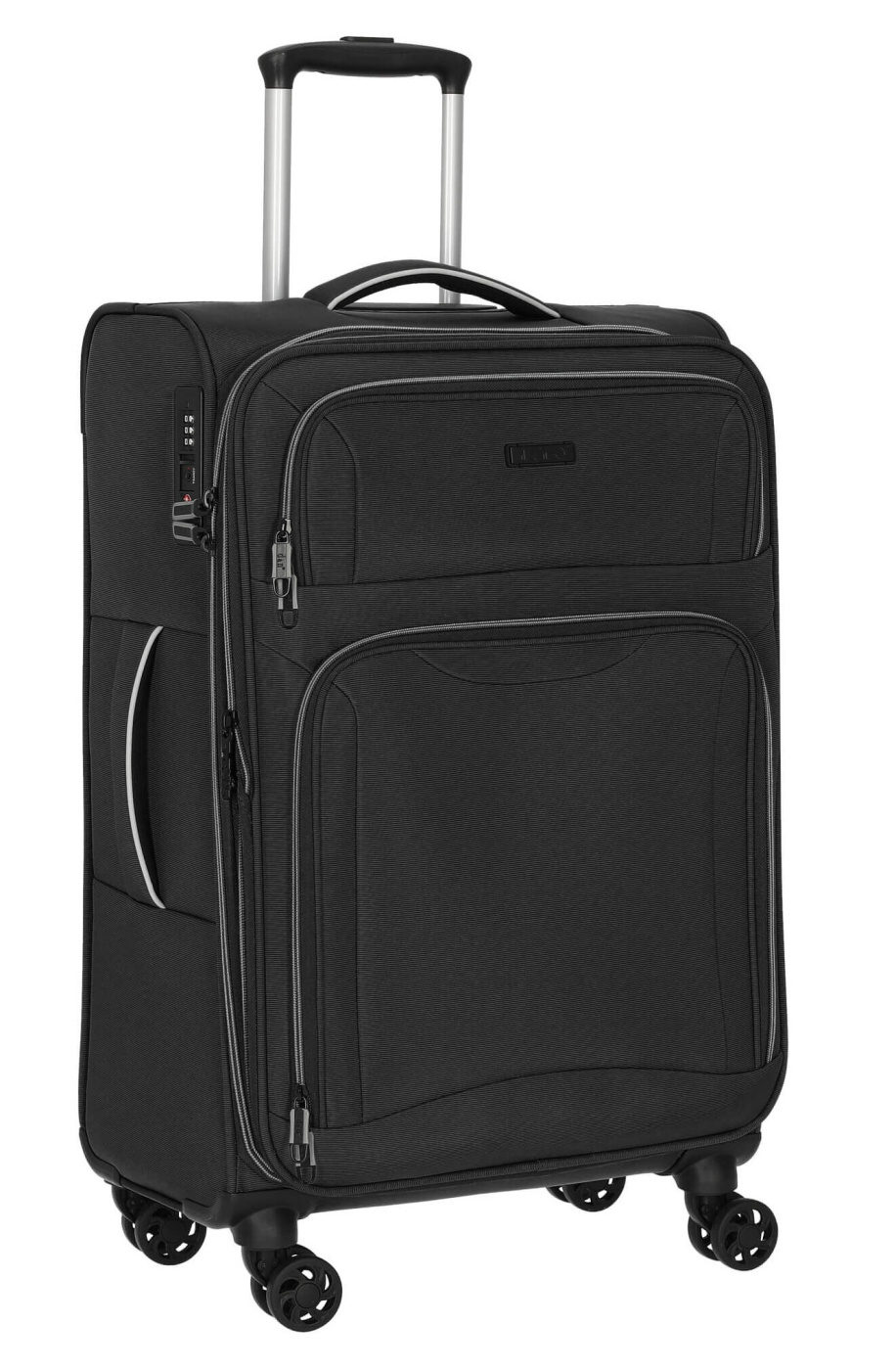 Cestovní kufr d&n 4W M 9264-01 65 L černá
