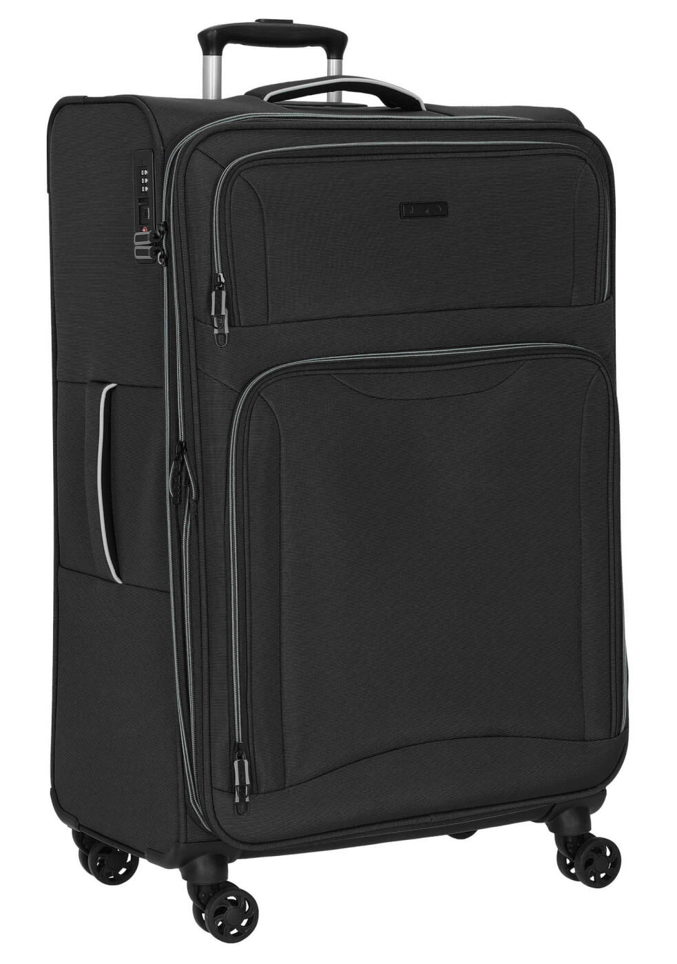 Cestovní kufr d&n 4W L 9274-01 100 L černá