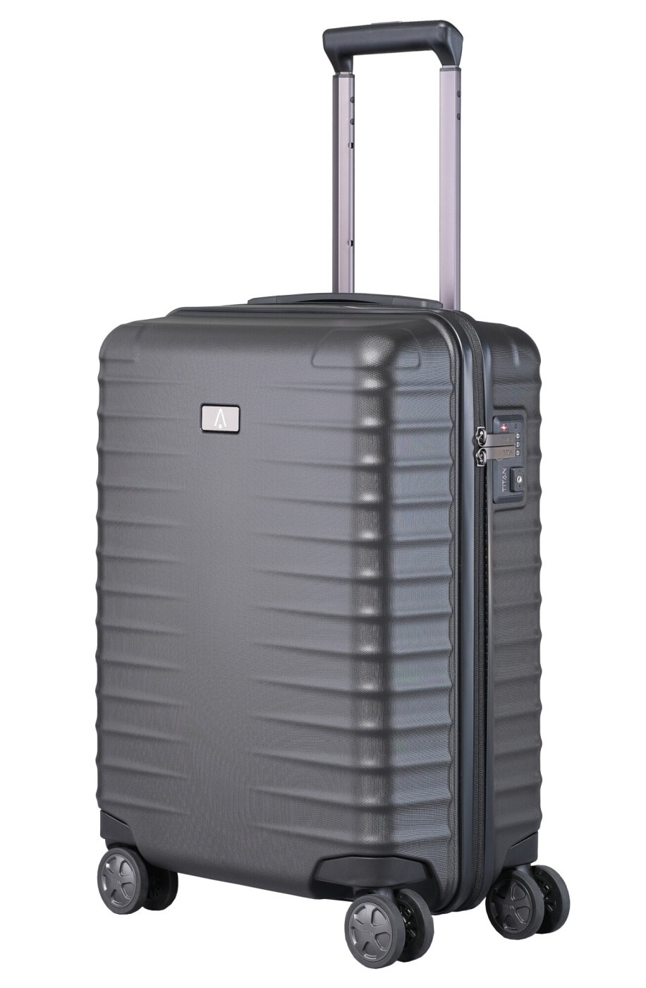 TITAN Koffermanufaktur Cestovní kufr Titan Litron 4W S 700246-01 44 L černá