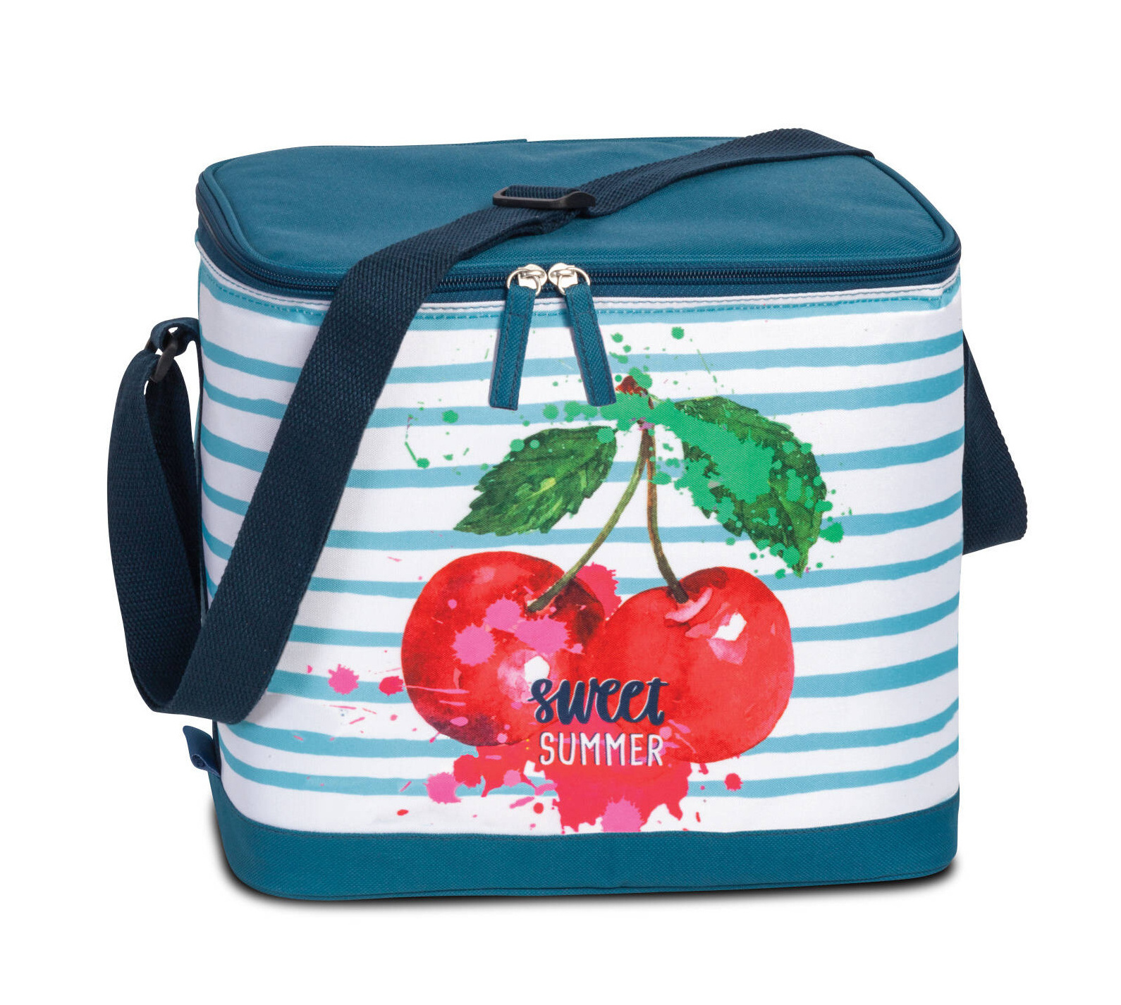 Taška Fabrizio mini cooler Sweet Summer 50408-4600 13 L modrá