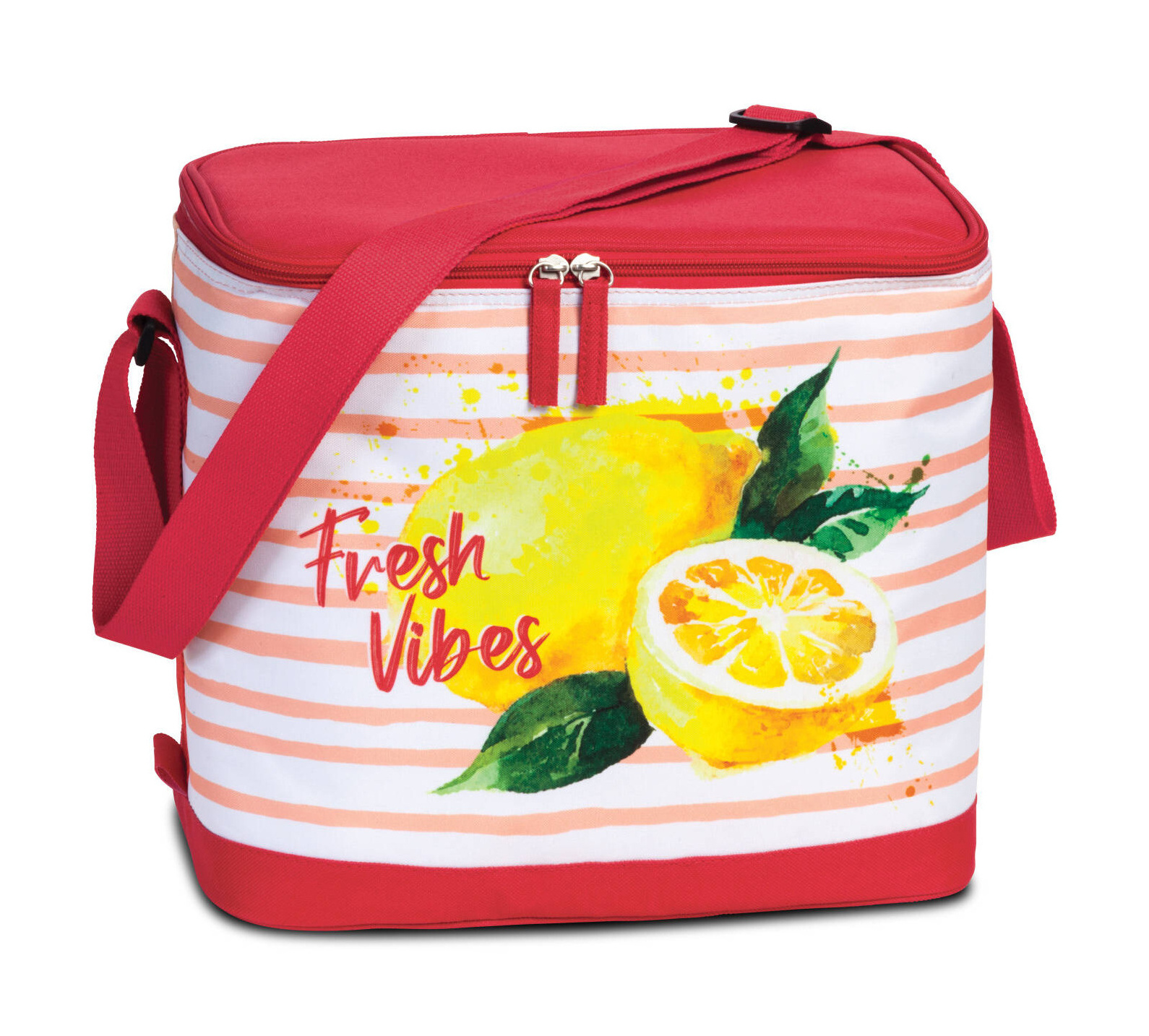 Taška Fabrizio mini cooler Fresh Vibes 50408-5200 13 L červená