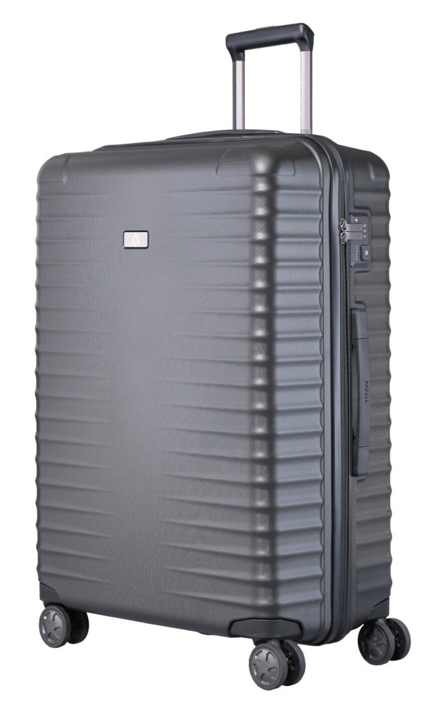 TITAN Koffermanufaktur Cestovní kufr Titan Litron 4W L 700244-01 100 L černá