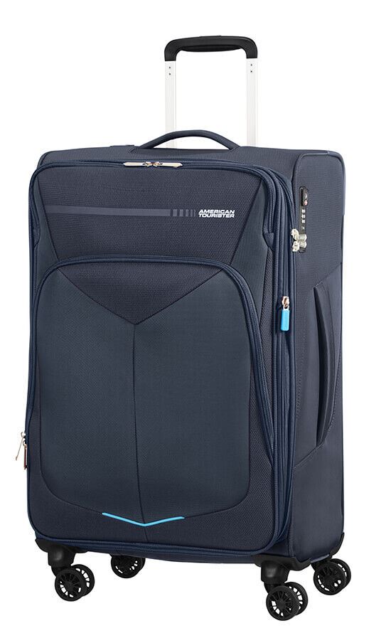 American Tourister SUMMER FUNK SPINNER 67 EXP Navy 78G004-41 71,5 L modrá