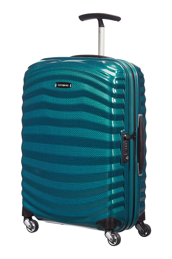 Samsonite SPINNER 55/20 Petrol Blue - LITE-SHOCK 1 98V001-01 36 L petrolejová