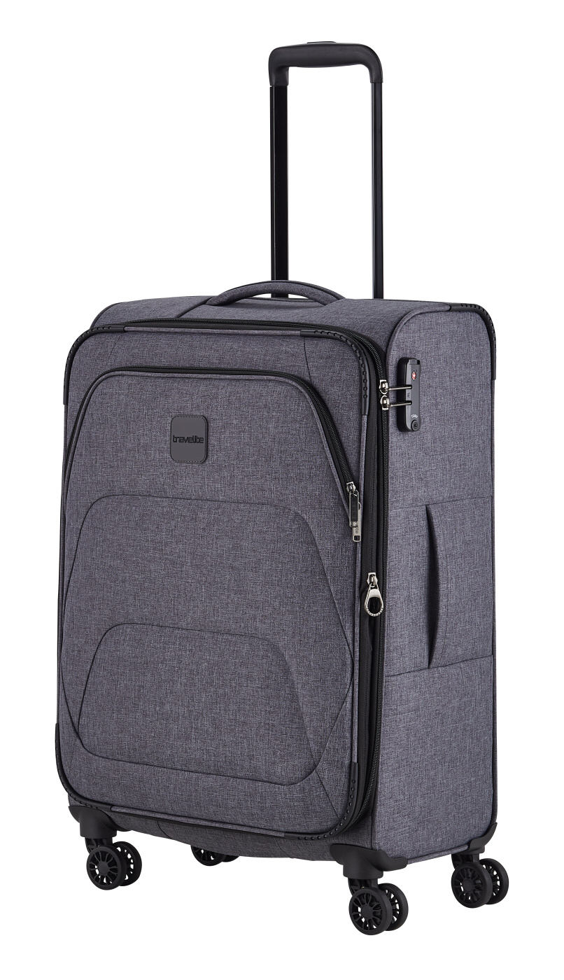 Cestovní kufr Travelite ADRIA M 80248-04 60 L antracitová
