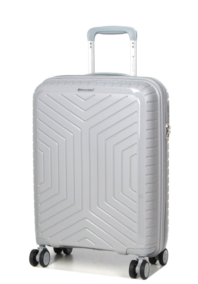 Cestovní kufr Snowball 4W PP S 20103-55-13 35 L šedá