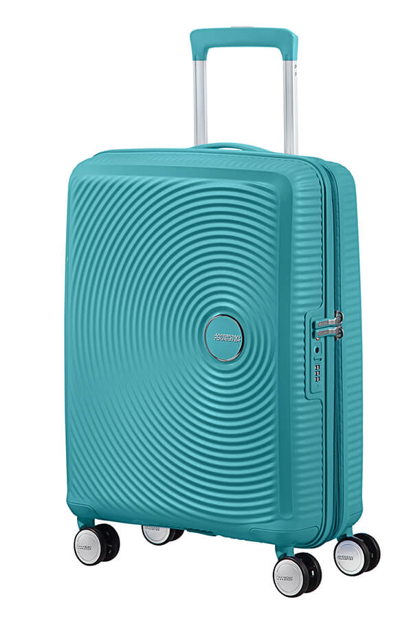 American Tourister Soundbox SPINNER 55/20 EXP TSA Turquoise Tonic 32G001-31 35,5 L tyrkysová
