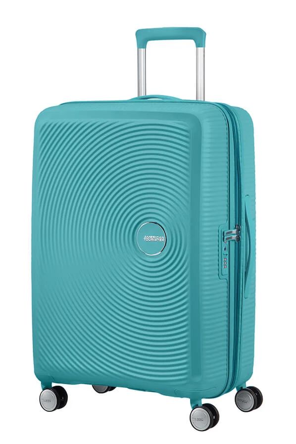 American Tourister Soundbox SPINNER 67/24 EXP TSA Turquoise Tonic 32G002-31 71,5 L tyrkysová