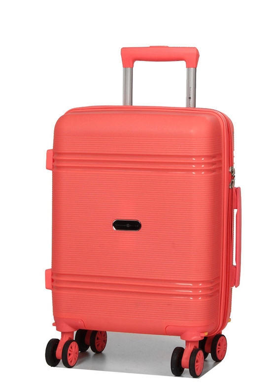 Cestovní kufr Snowball 4W SX RW 21204-49-11 28 L růžová