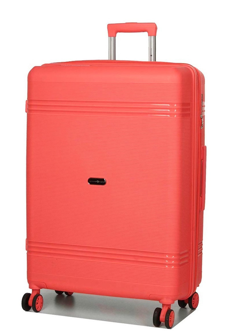 Cestovní kufr Snowball 4W L 21204-76-11 99 L růžová