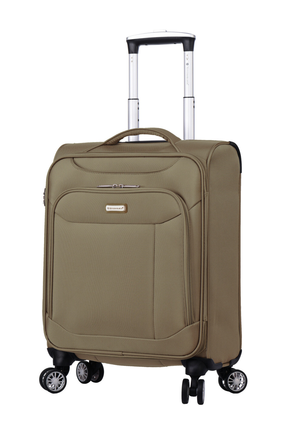 Cestovní kufr Snowball 4W S 87303-55-34 35 L zelená