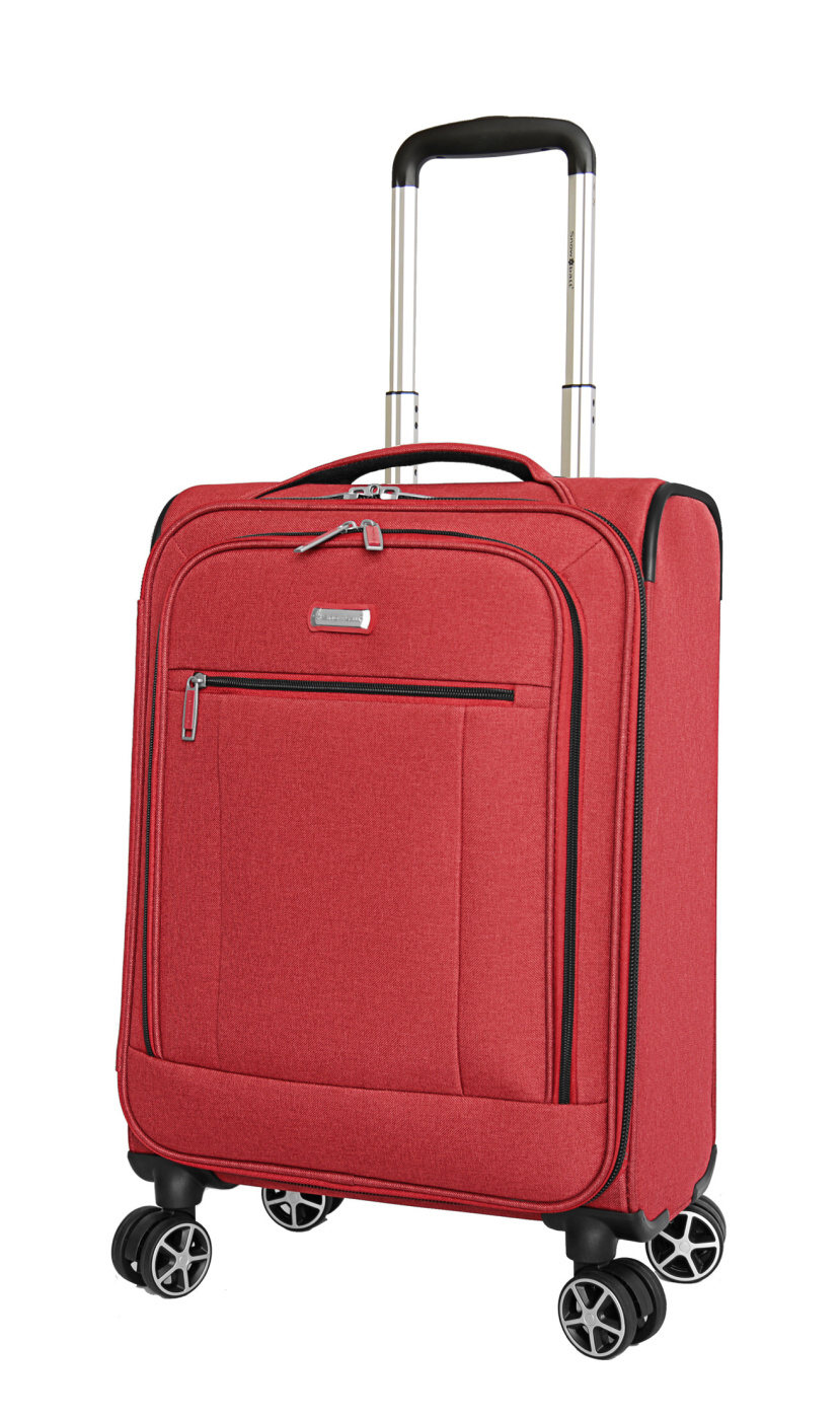 Cestovní kufr Snowball 4W S 31104-48-02 35 L červená