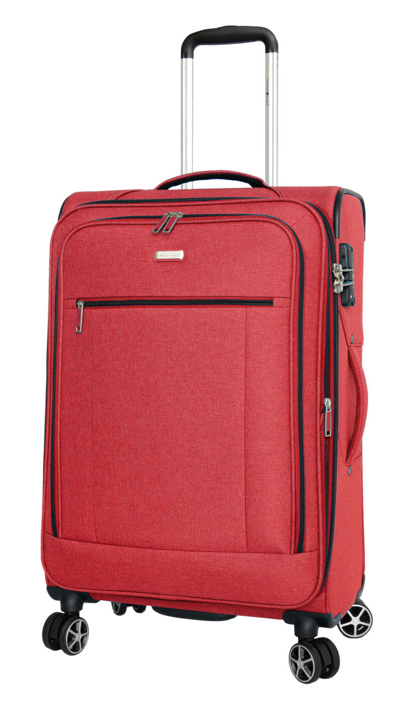 Cestovní kufr Snowball 4W L 31104-70-02 95 L červená
