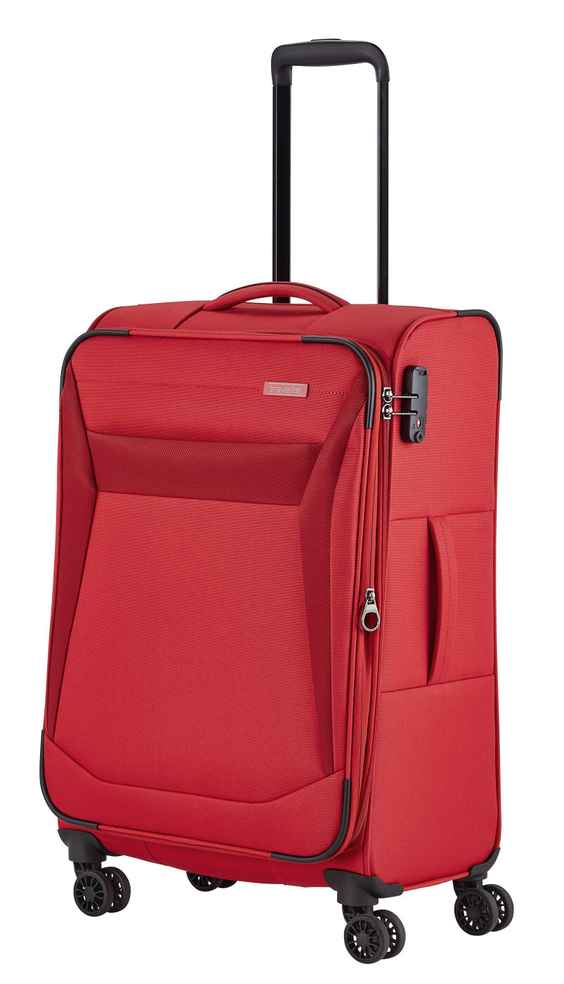Cestovní kufr Travelite CHIOS M 80048-10 60 L červená